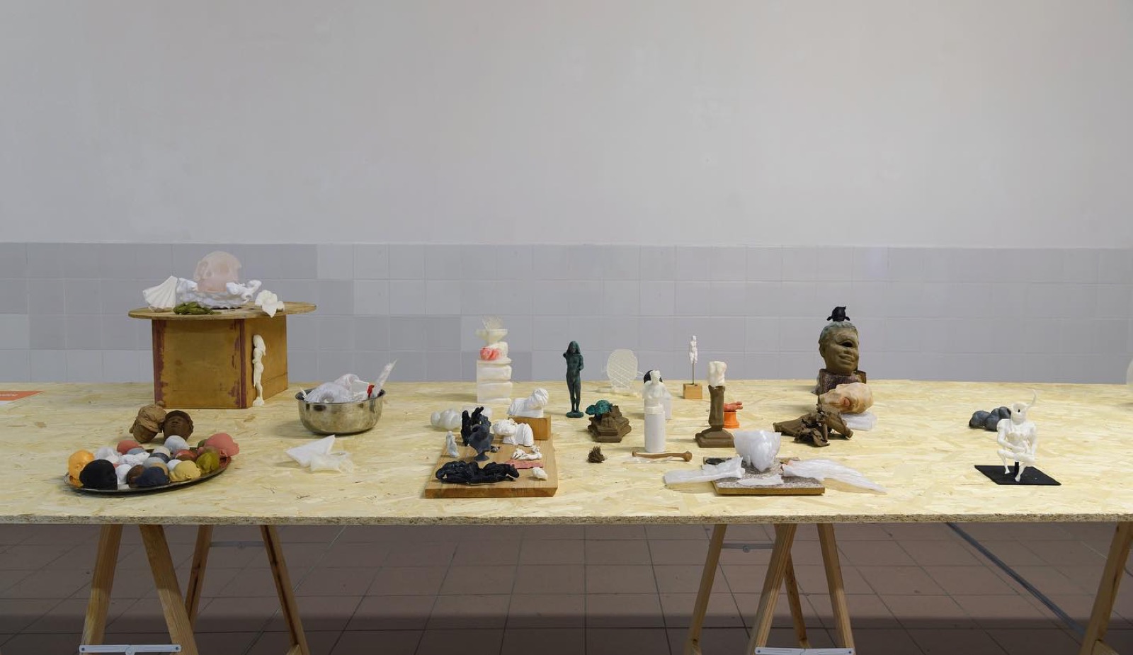 Installation view, Porta Portese