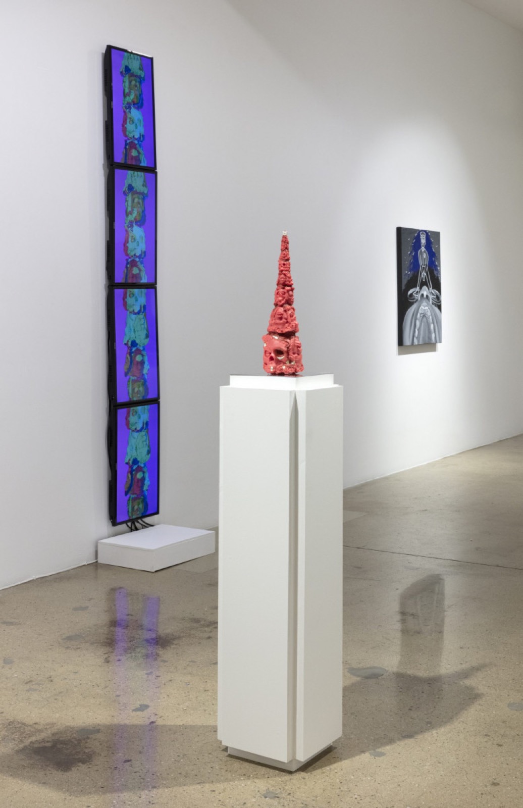 Installation view, So Excited