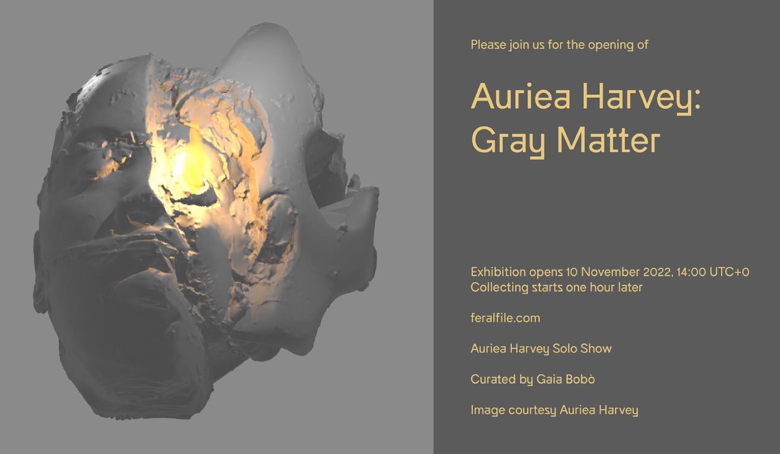 Installation view, Gray Matter