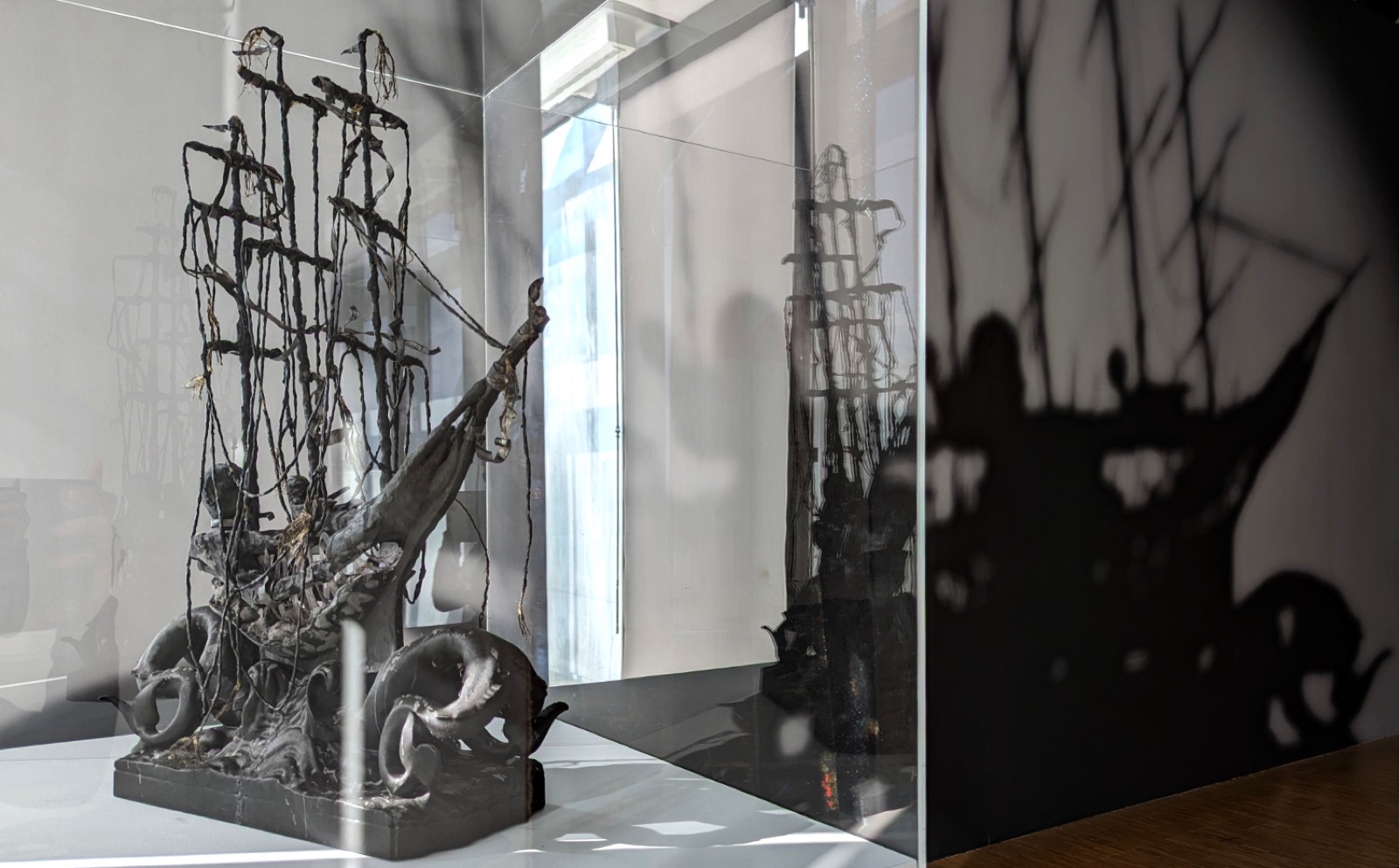 Installation view, Apophenia, Interruptions: Artists and Artificial Intelligence at Work
