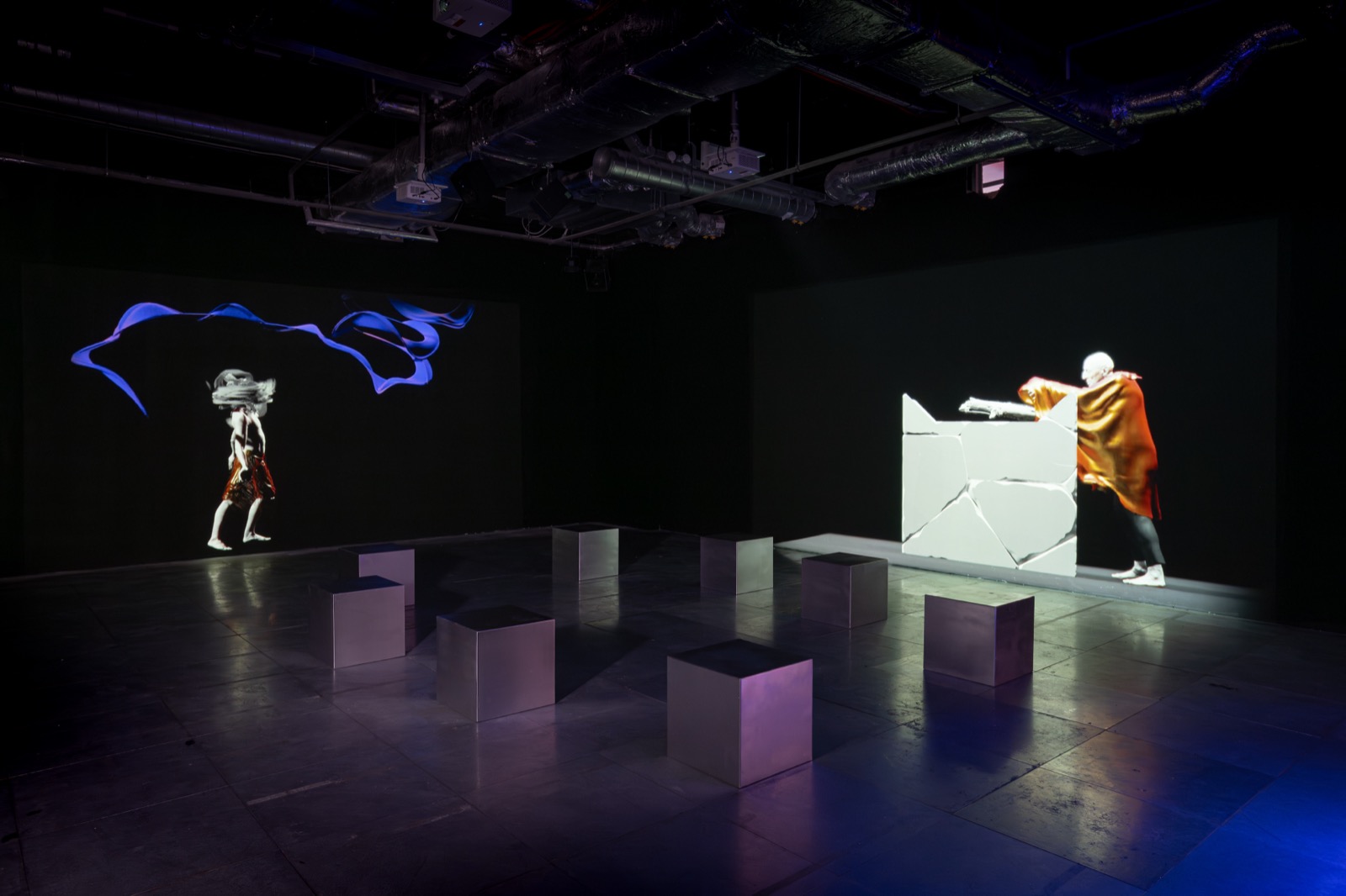 Installation view, (This room is a sculpture called) PROPHECY