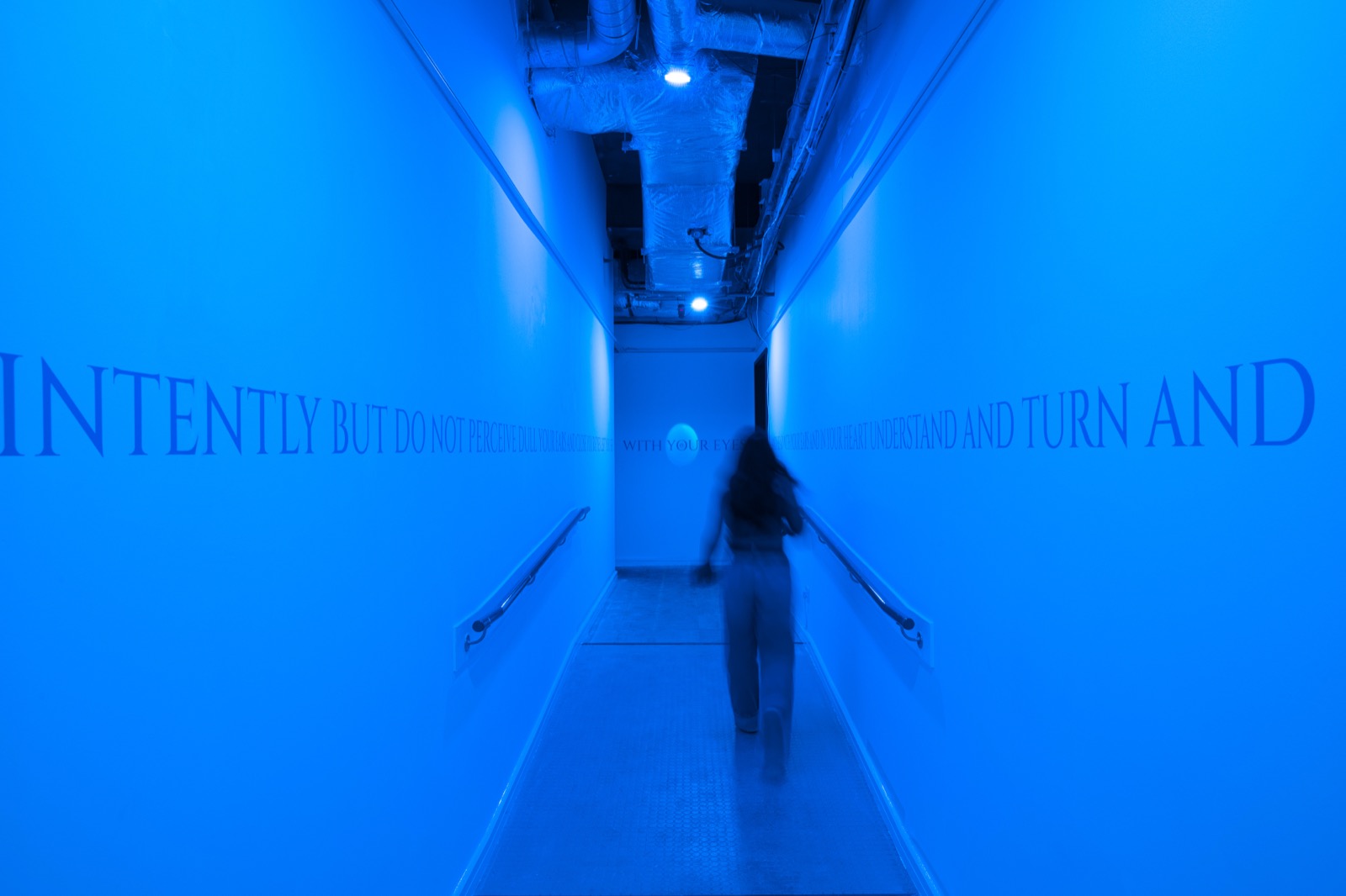 Installation view, (This room is a sculpture called) PROPHECY