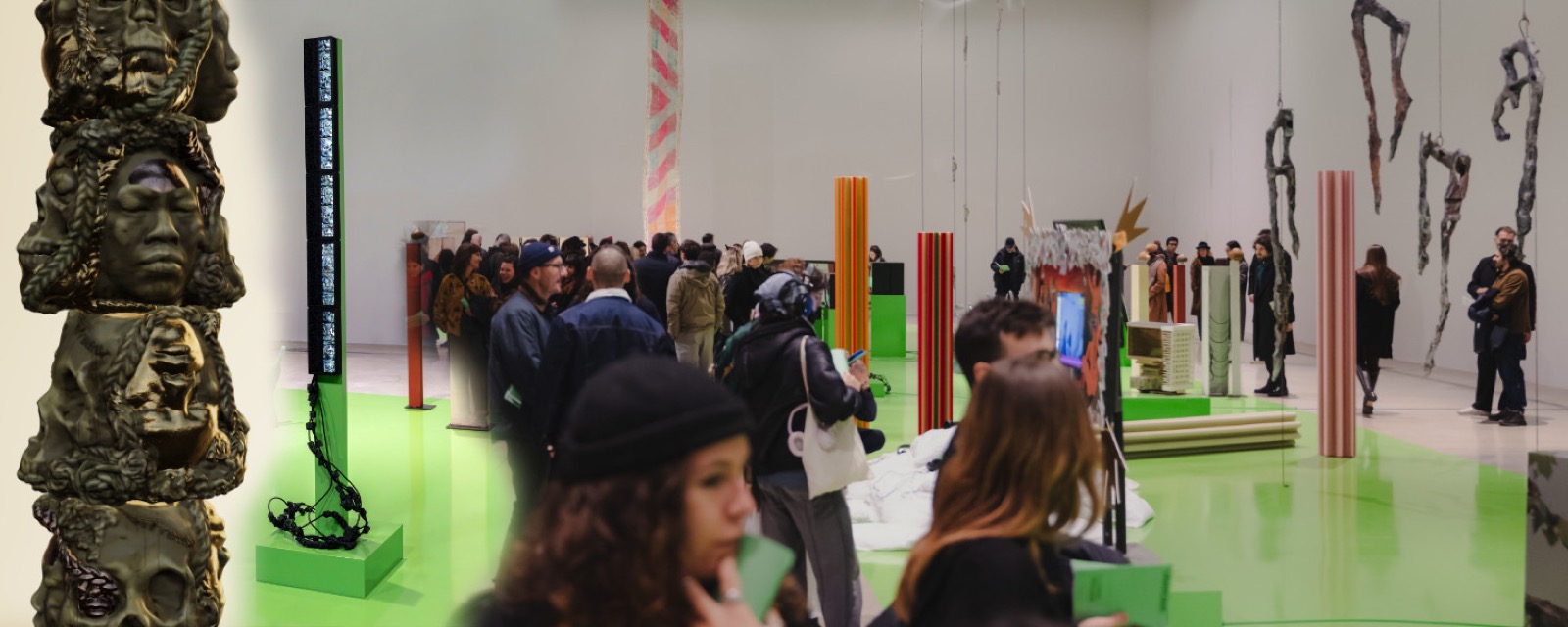 Installation view, UNAROMA