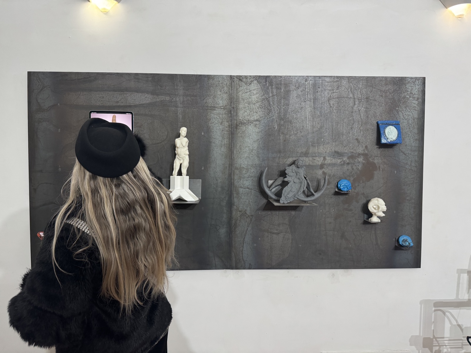 Installation view, C.R.E.T.A. Rome Residency Exhibition